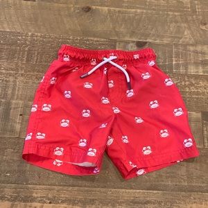 EUC Cat & Jack swim trunks 4T